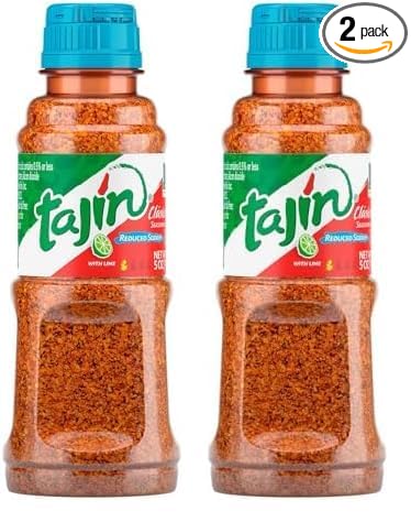 Tajín Clásico Reduced Sodium Seasoning 5 oz (Pack of 2)
