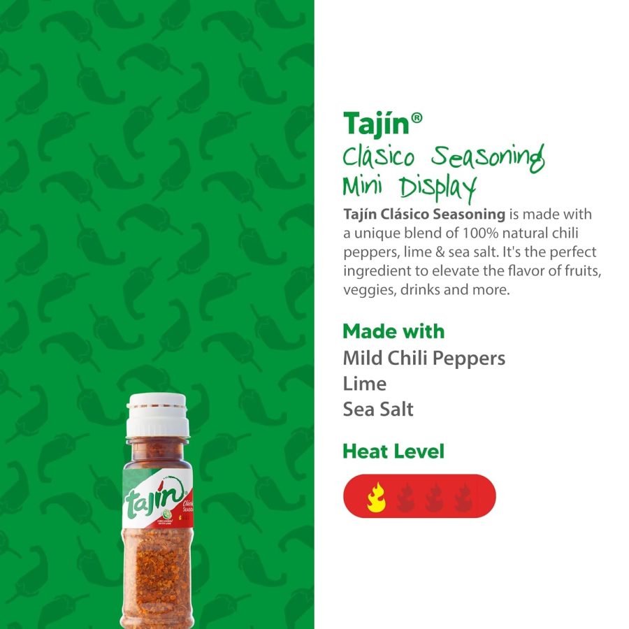 Tajin Clásico Seasoning Mini Pouch.0.35 Ounce. 10 Mini Bottles Pack2 - Image 3