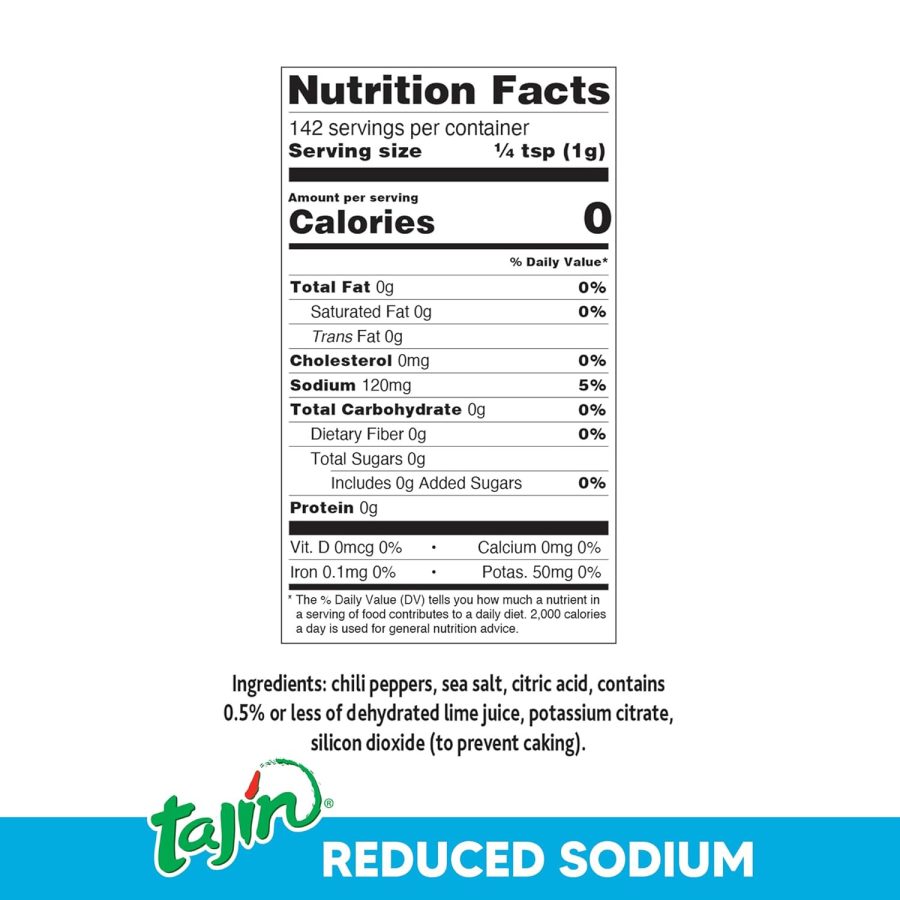 Tajín Clásico Reduced Sodium Seasoning 5 oz Pack - Image 3