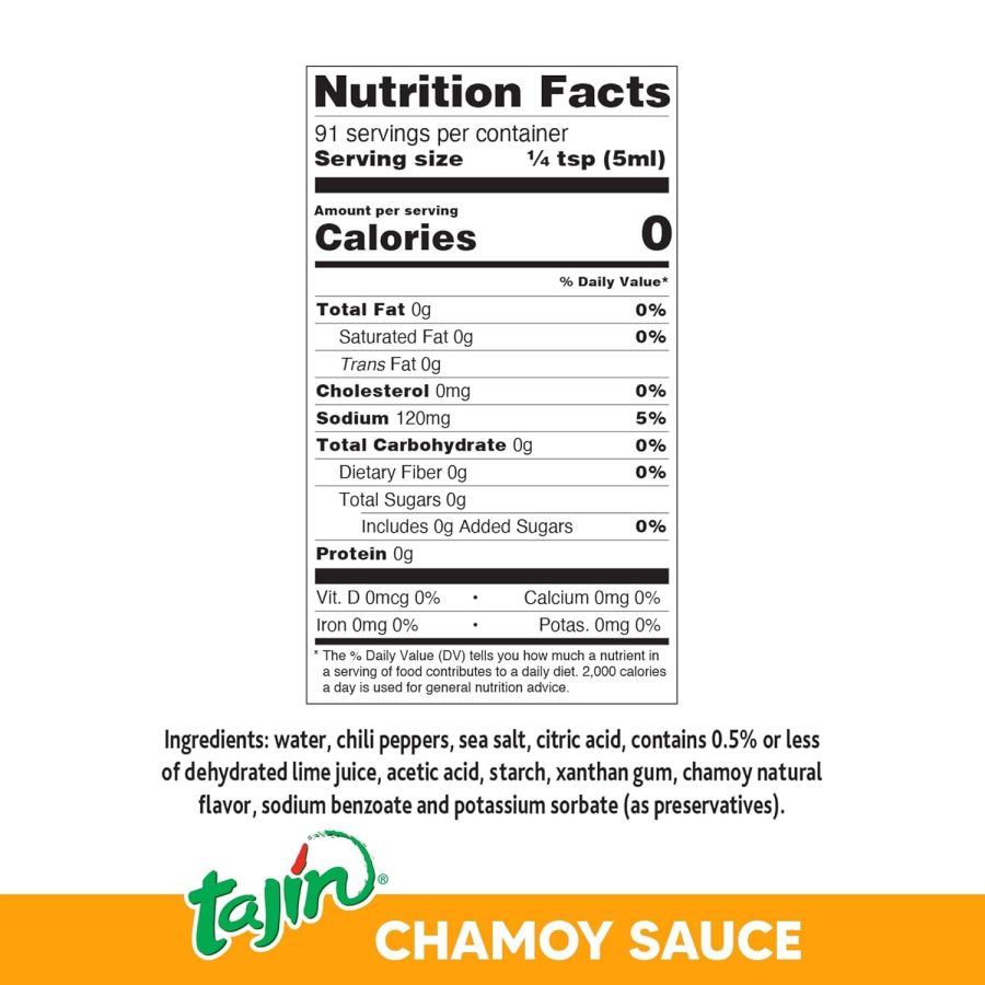 Tajin Fruity Chamoy Hot Sauce 15.38 oz Pack - Image 9