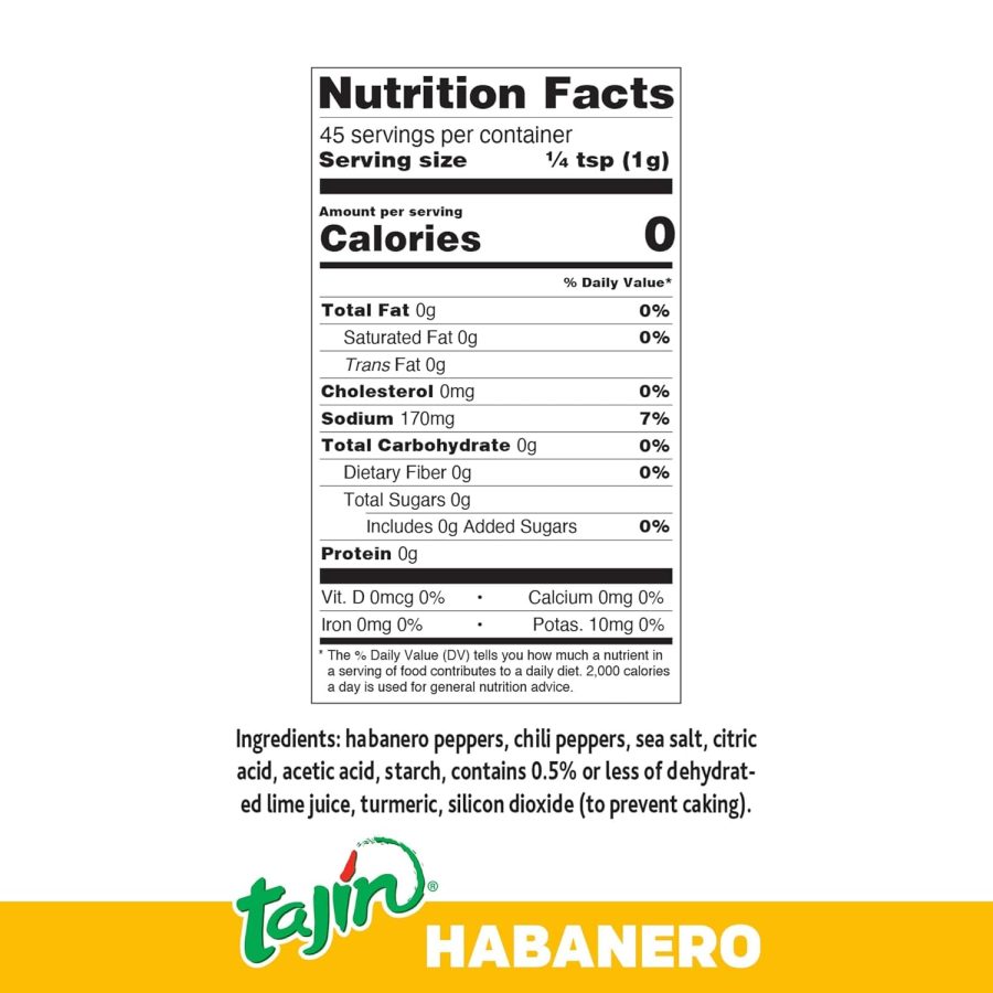 Tajin Habanero Seasoning 1.6 oz (Pack of 3) - Image 8