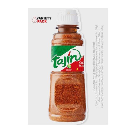 Tajín Fan Pack - Variety Pack of 6 Blends by Tajín