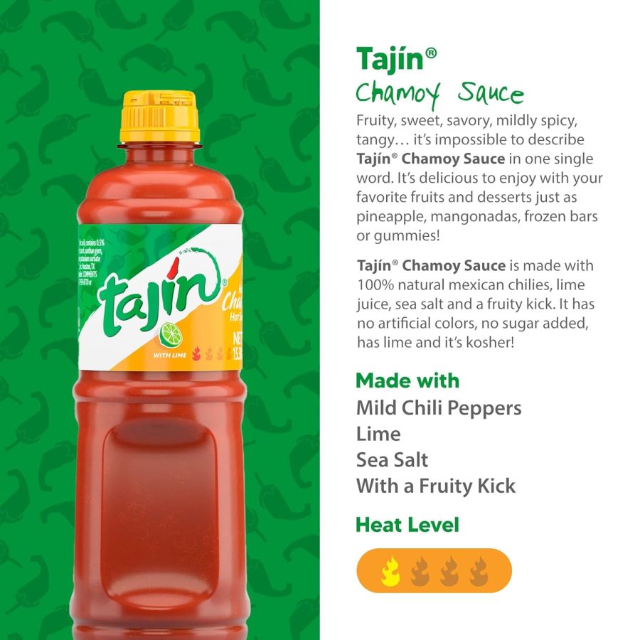 Tajin Fruity Chamoy Hot Sauce 15.38 oz Pack - Image 3