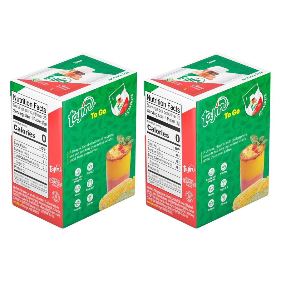 Tajin Clásico Chile Lime Seasoning To-Go Packets Pack of 2 - Image 2