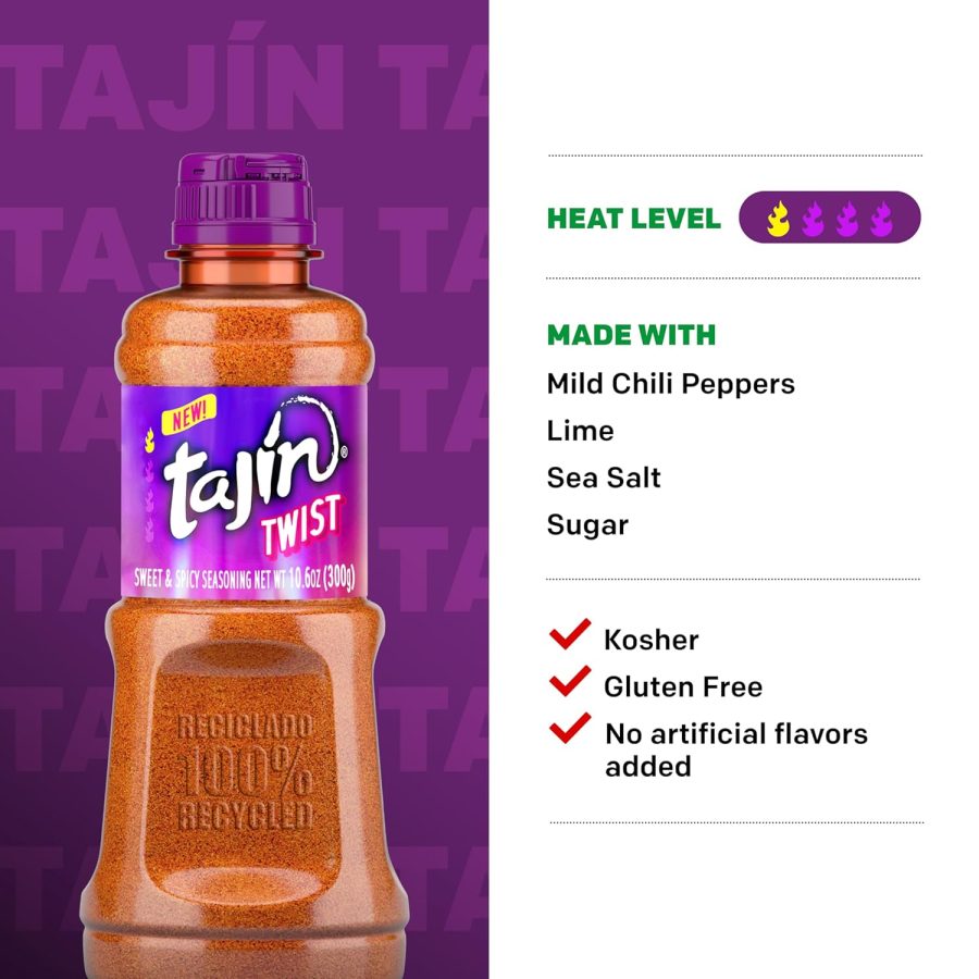 Tajín Twist Sweet and Spicy Seasoning Fruit and Chili Powder 10.6oz - Image 4