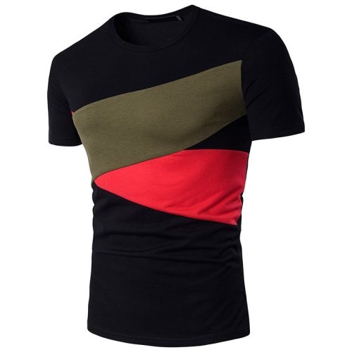 2022 new men's round neck t-shirt craft