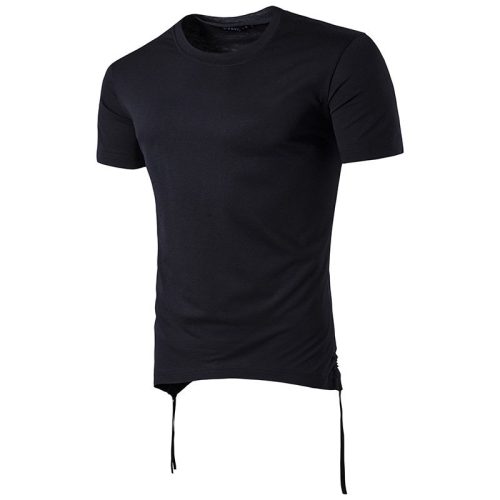 2022 summer men's new foreign trade source men's round neck short sleeve casual slim T-shirt